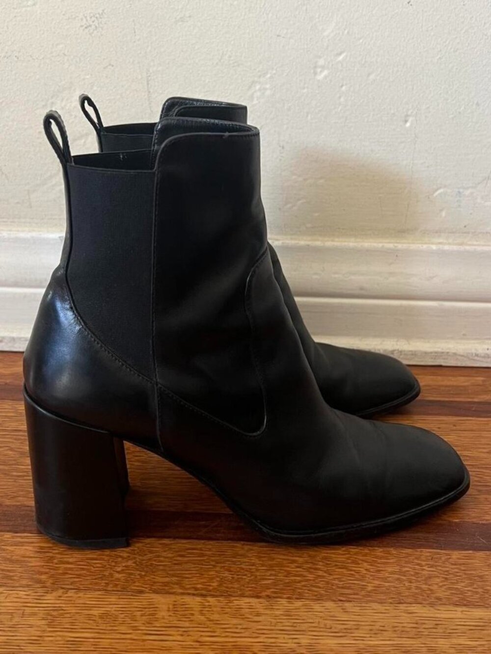 Via Spiga Women's Black Heeled Boots
